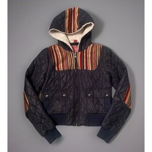 Bernardo Multicolor Quilted Puffer Jacket
